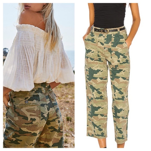 Free People Pants - 🌸 Free People Cargo Jeans